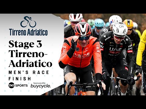 GLORIOUS WIN! 👏 | Men's Stage 3 Tirreno-Adriatico 2025 Final KM's | TNT Sports Cycling