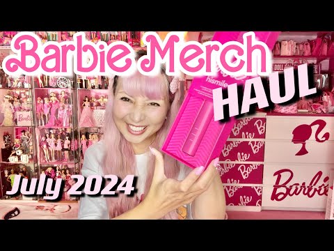 Barbie MERCH HAUL! Toothbrush, Blanket, Jewelry, AND MORE!