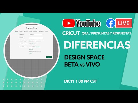 Cricut Preguntas y Respuestas - Design Space - Diferencias entre Design Space Beta vs Vivo