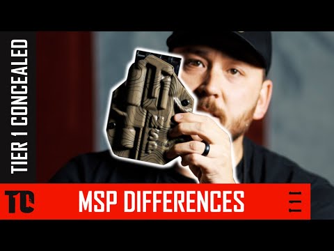 What are the differences between our MSP Universal holsters