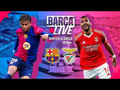 🔴 BARÇA LIVE |  FC BARCELONA vs BENFICA | CHAMPIONS LEAGUE 24/25 ROUND OF 16 ⚽