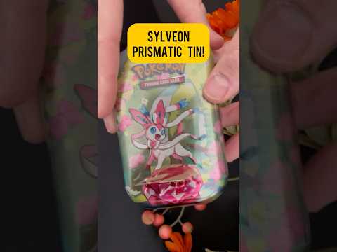 Pokémon Prismatic Evolution mini tin opening - 😬 #pokemonpulls #pokemontcg