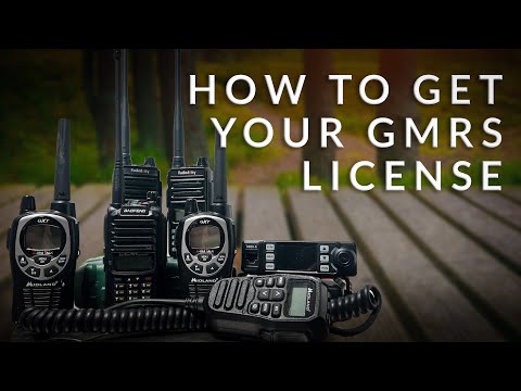 How To Get Your GMRS License