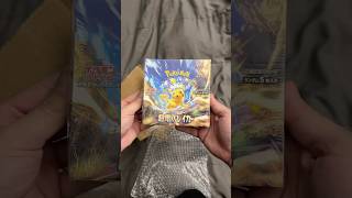 Surging Sparks⚡️Japanese booster box unboxing. #pokemonunboxings #pokemontcg #surgingsparks #fyp