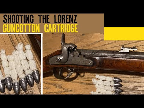 Shooting the Guncotton Cartridge for the M1854 Lorenz