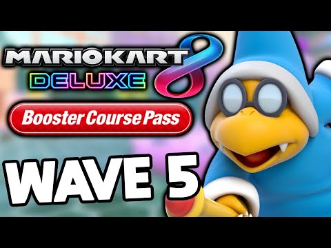 Mario Kart 8 Deluxe Wave 5 DLC FIRST TIME PLAYING