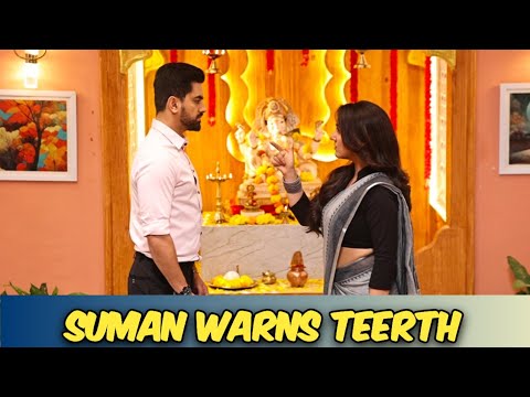 Sumane Indori : Teerth shows Rishi's DNA report and Suman threatens Teerth | Zain Imam | Telly Face