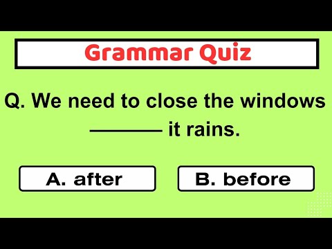 Grammar Quiz - 18 l Can you score 15/15? #grammarquiz #englishgrammar