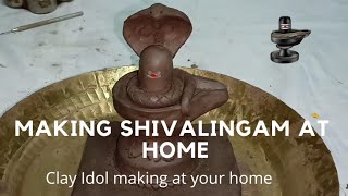 Making Shiva Lingam At Home