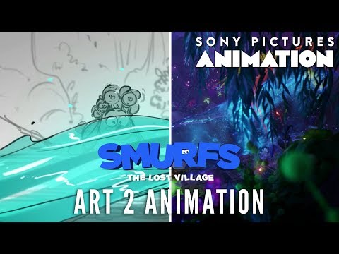 Art 2 Animation: Building a Raft | SMURFS: THE LOST VILLAGE