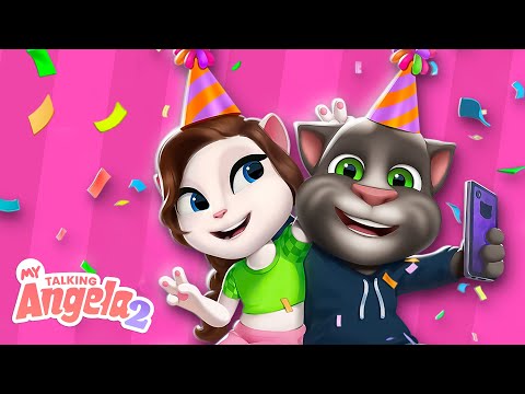 Ready to Party With a Friend? 🥳 My Talking Angela 2 Update Trailer