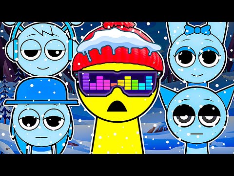 Sprunki... But They're FROZEN... (ICE COLD Incredibox)