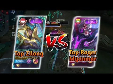 AWAL SEASONS ° SUPER EPIC COMBACK 🔥 KETEMU TOP ROGER MYANMAR [mobile legend bang-bang]