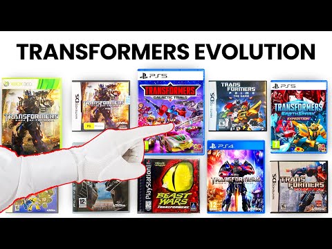 Evolution of Transformers Games + Galactic Trials | 1985-2024 (Unboxing + Gameplay)