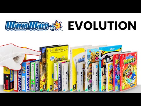 Evolution of Wario Games (1994-2024)