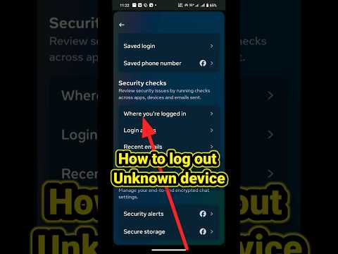 how to logout Facebook on other device | how to see who are using my Facebook account