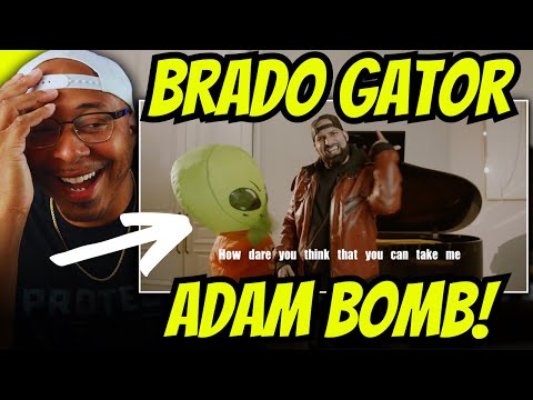 THE INTRO!!🤣 | BRABO GATOR ADAM BOMB (REACTION!)