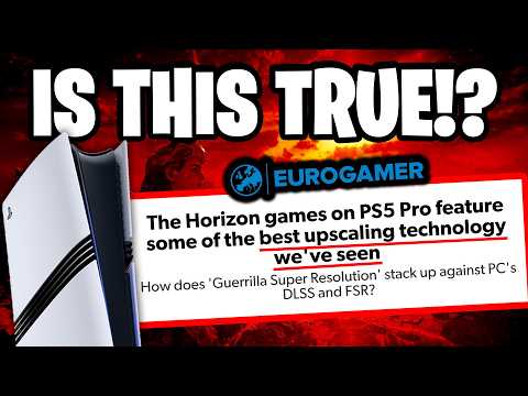 PS5 Pro Developer HUMILIATES Playstation - PSSR Upscaling NOT NEEDED?