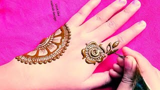 Design mehndi 2021// mehndi design 2021// new stylish mehndi design #shorts #looklikemehndidesign