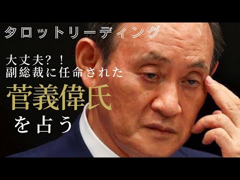 【タロット占い】大丈夫？！副総裁に任命された菅義偉氏を占う！