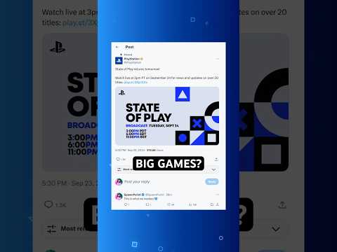 PlayStation State of Play: Expectations