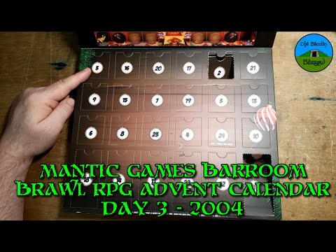 Mantic Games BarRoom Brawl RPG Advent Calendar Day 3 - 2024