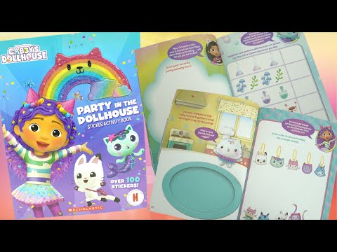 Gabby's Dollhouse Party in the Dollhouse Sticker Activity Book