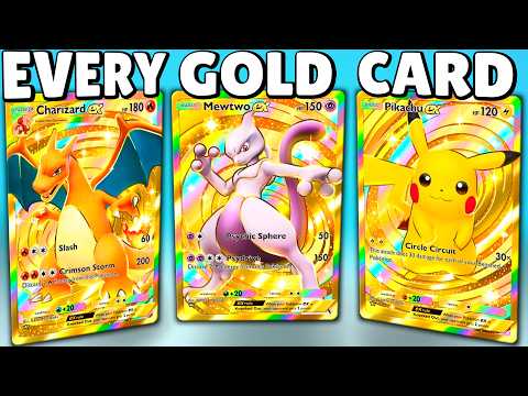 I Got EVERY GOLD CARD in Pokemon Pocket!