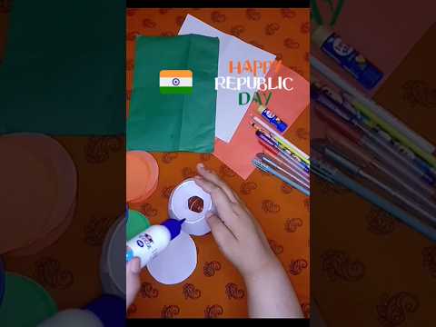 #republicdaycraftdecorationfor school#🇮🇳🤩#shorts#ytshorts#trending#viral#art#subscribe