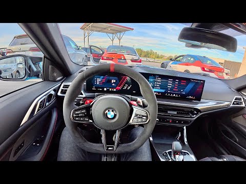 2025 BMW M4 CS - POV Track Driving Impressions