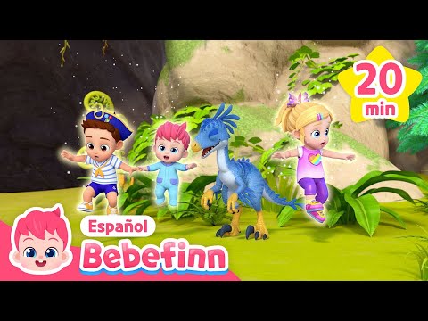 Vamos al Mundo Dino con Bebefinn | Dinosaurio para niño | Canciones Infantiles | Bebefinn en español