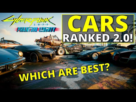 All Cars Ranked Worst to Best in Cyberpunk 2077 (2.0)