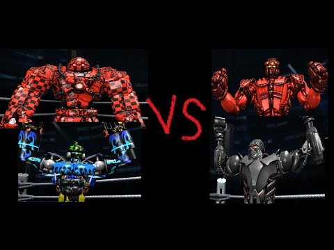 REAL STEEL THE VIDEO GAME/DESTROYER vs CITY/ & /AXUR VS MEGA ZEUS/