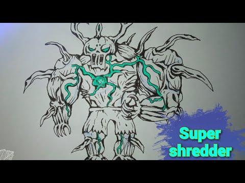 Super shredder drawing!