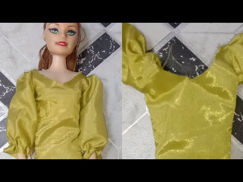 Diy Barbie dress making