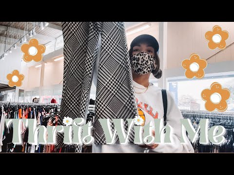 COME THRIFT WITH ME Santa Monica Goodwill + Try On Thrift Haul