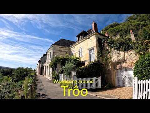 Wandering around Trôo a troglodytic village in Centre-Loire Valley, France. Enchanting & fascinating