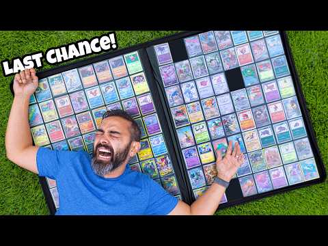 Collect ALL 1,000+ Pokémon in ONE Binder (GEN 9 Pokemon Card Challenge)