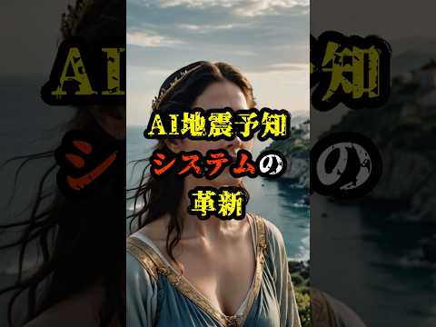 AI地震予知システムの革新【 都市伝説 予言 予知能力 ミステリー スピリチュアル 】