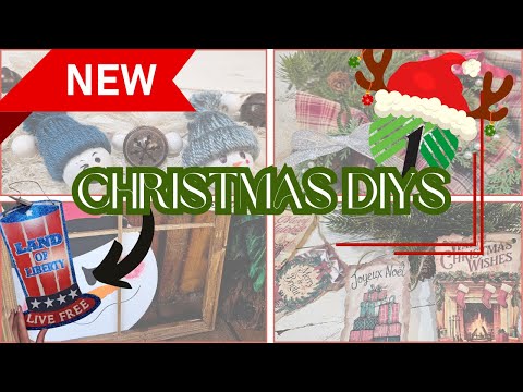 🤯 **ALL NEW** Mind Blowing Christmas DIYs!  Easy and Affordable Christmas Decor!  🎄⛄️