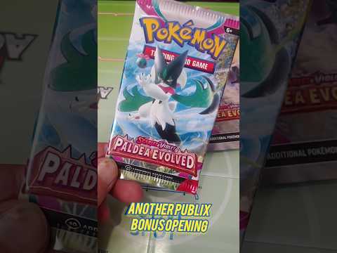 Another #paldeaevolved #pokemon #bonus#publix#score #opening#shopping