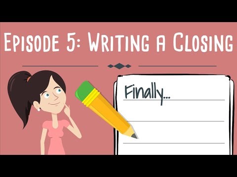 Realistic Fiction Writing for Kids Episode 5: Writing a Closing