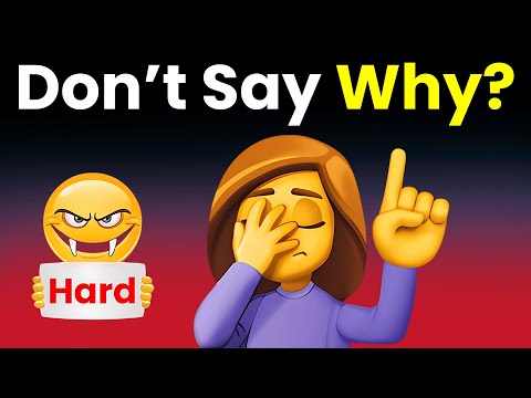 Don't Say 'Why?' While Watching This Video!