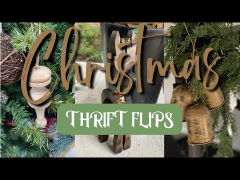 EASY High End Christmas THRIFT FLIP Decor