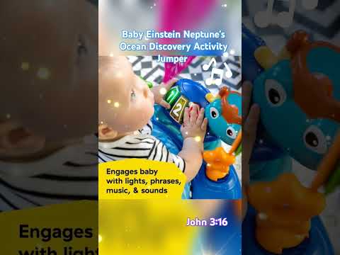 Baby Einstein Neptune's Ocean Discovery Activity Jumper #short #babyeinstein #baby