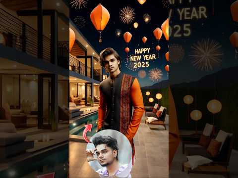 Happy New Year 2025 Ai Photo Editing #happynewyear2025 #2025photoediting #2025editing #2025shorts