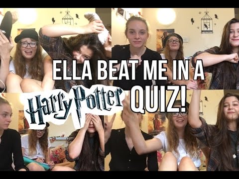 ELLA BEAT ME AT A HARRY POTTER QUIZ