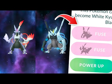 Shiny White & Black Kyurem Fusion | Ultimate Power Unlock In Pokémon Go