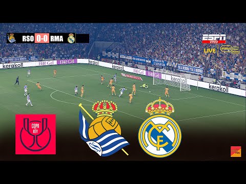 🔴مباشر : ريال سوسيداد ضد ريال مدريد لعبة محاكاة فيديو eFootball PES