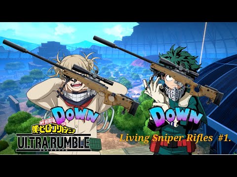 Midoryia and Toga being Living Sniper Rifles.